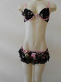 Conjunto sainha floral